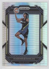 2023 Panini Prizm WNBA Hyper Prizm Diamond DeShields #119 06y2