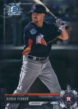 2017 Bowman Chrome Prospects #BCP171 Derek Fisher - BB