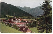 from ?1??: Color Postcard Ettal Monastery near Oberammergau, 1912 used