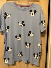 Disney World Mickey Mouse Faces T-Shirt Adult Medium