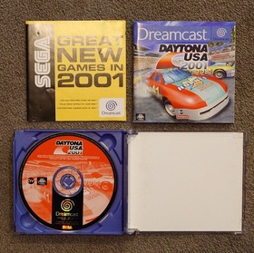 Daytona USA (Sega Dreamcast, 2001) Complete With Manual Very Nice Condition 
