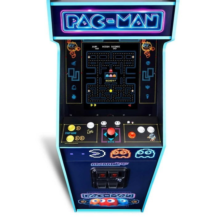 Arcade1Up Pac-Man Neon Deluxe Arcade Machine | eBay