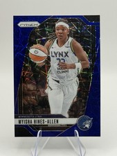 Myisha Hines-Allen 2024 Panini Prizm WNBA Blue Velocity Prizms #20 Lynx Card