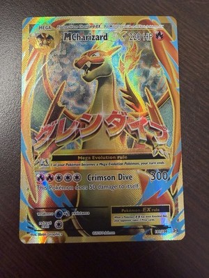 M Charizard EX (Full Art) 101/108 Evolutions Holo