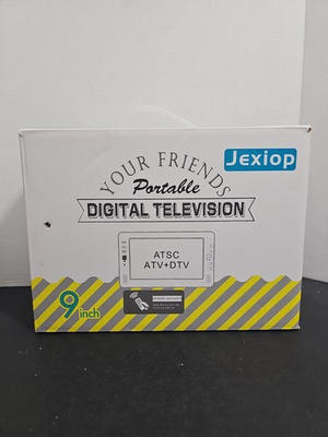 #ad Jexiop 9quot; IPS Screen Small Portable TV with Digital ATSC Tuner USB Port NEW $51.00