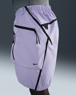 Nike Tech Super Lightweight Shorts Size  S Summit Light Violet