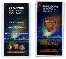 2025/26 Arsenal v Newcastle United In Singapore - Match Collectible