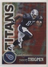 2000 Topps Finest Yancey Thigpen #97 3c7