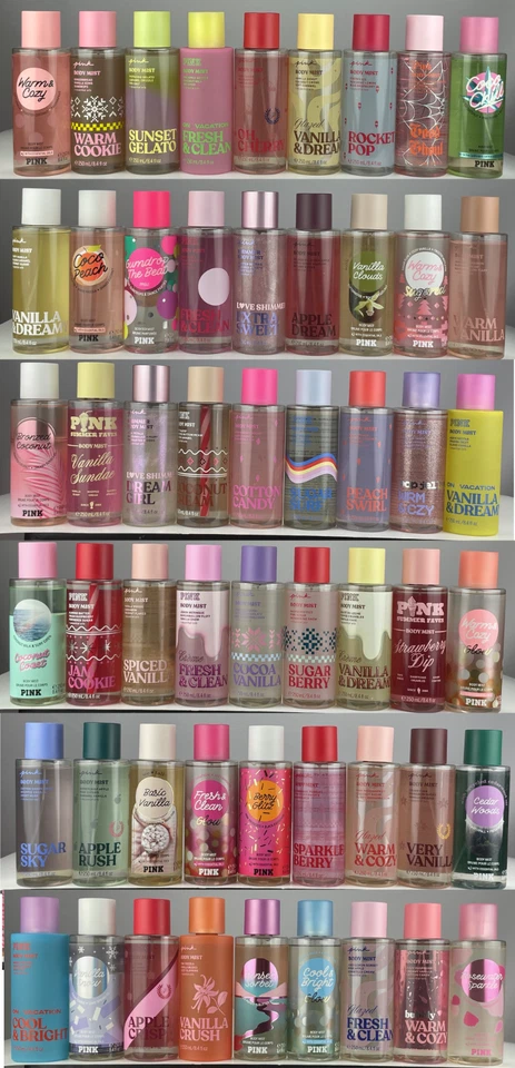 VICTORIA'S SECRET ROSA FRAGANCIA BODY MIST PERFUME SPRAY Tú eliges 8,4 OZ Foto 2 de 2