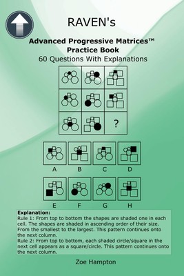 Raven's Advanced Progressive Matrices  Practice Book: IQ Test