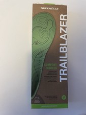 Superfeet Trailblazer Green Insoles Arch Support E Men's 9.5-11 Women's 10.5-12