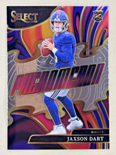 2025 Panini Select Jaxson Dart RC PHENOMENON New York Giants #22