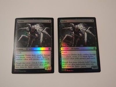 FOIL DRIDER X2Adventures In The Forgotten Realms AFR Magic MTG 