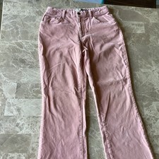 St Johns Bay 6 Bootcut Corduroy Pants Pink Secretly Slender Womens