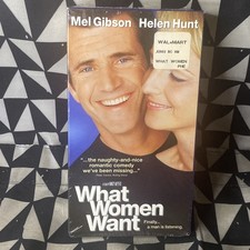 What Women Want VHS 2001 Mel Gibson Factory Sealed NOS Watermarks New