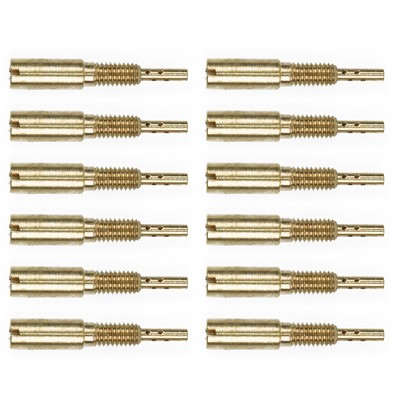 12x pilot jet idle nozzle set for Mikuni carb VM28/486 HS40,HSR42,RS34-RS40 DE