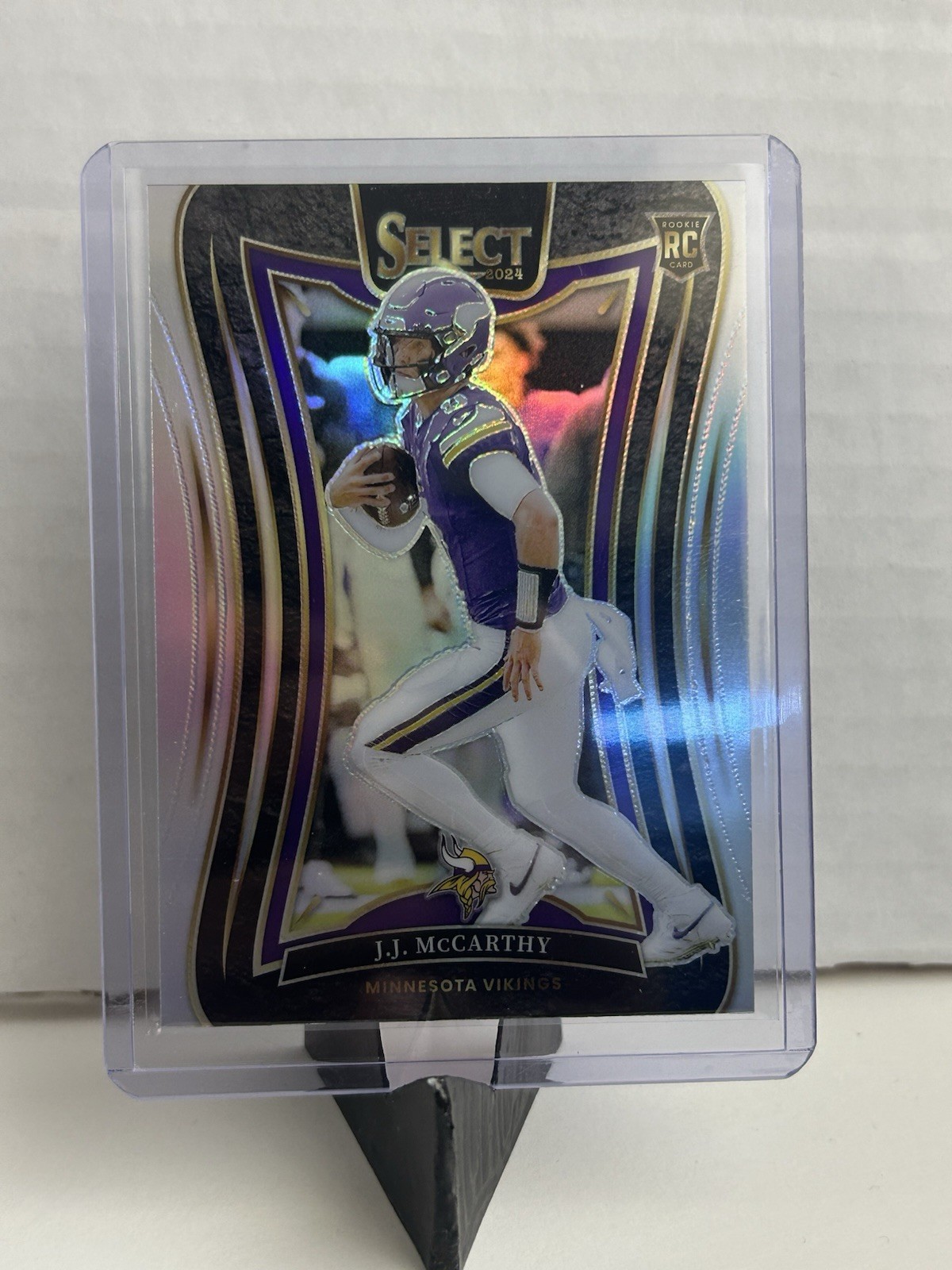 2024 Select JJ McCarthy Suite Level Prizm Silver Rookie RC SP #342