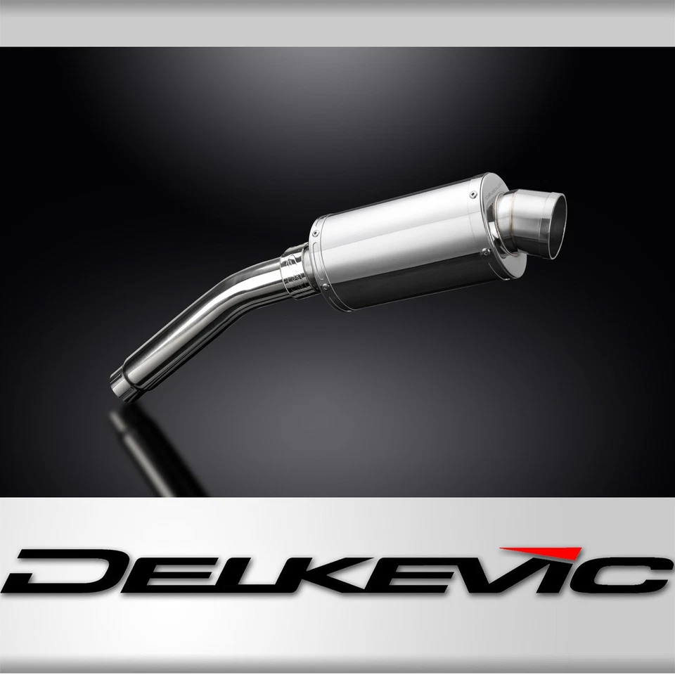 BMW F650GS F650 GS 2000-2007 Echappement KIT-Silencieux 225mm Ovale Inox - Photo 1/4