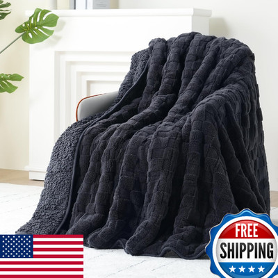 Kivik Dual Sided Weighted Blanket for Adults, Buttery Soft Stylish Checkered