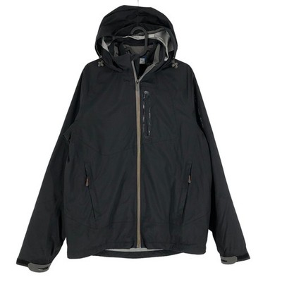 SALOMON Men Hooded Raincoat Jacket Coat Size M