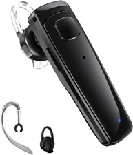 Bluetooth Headset, Single Ear Business Earbuds, V5.3 Hands-Free Earphones with H