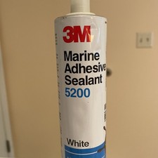 3M Marine Adhesive Sealant 5200 06501 Tan Permanent Bonding Sealing for Boats
