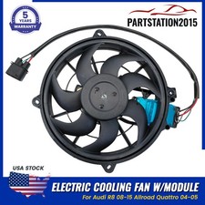 For Audi R8 08-15 Allroad Quattro 04-05 Electric Cooling Fan w/Module 4Z7959455M