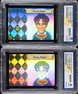 2001 Wizard's of the Coast Foil #8 Harry Potter WCG 10 Lot (2)