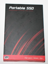 VANSUNY 2TB HIGH SPEED SLIM TYPE C PORTABLE SSD X2-BLACK-2T - NEW