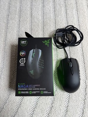 Razer Naga Left Handed Edition Gaming Mouse 20.000 DPI Ergonomic RGB MMO Black