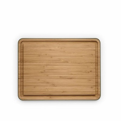 Eva Solo Green tools Schneidebrett aus Bambusholz mit Saftrille - 39x28 cm