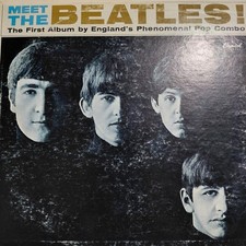 The Beatles Meet the Beatles! Capitol Records Vinyl LP T-2047 12