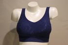 Womens BALI Navy Bra Size Large — photo 1
