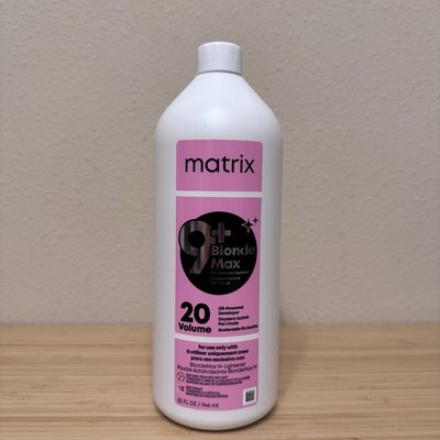 Matrix BlondeMax 9+ 20 Vol Oil-Powdered Developer 32oz