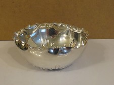 Vintage Silver Plated Bon Bon Dish Hallmarked. Possibly Walker & Hall?.
