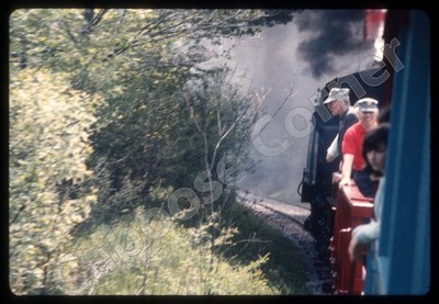 Cass Scenic Railroad Zug West Virginia Mai 1967 35mm Dia (6459)