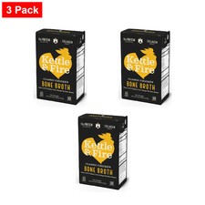 Kettle  Fire Chicken Bone Broth 16.9 oz - 3 Packs