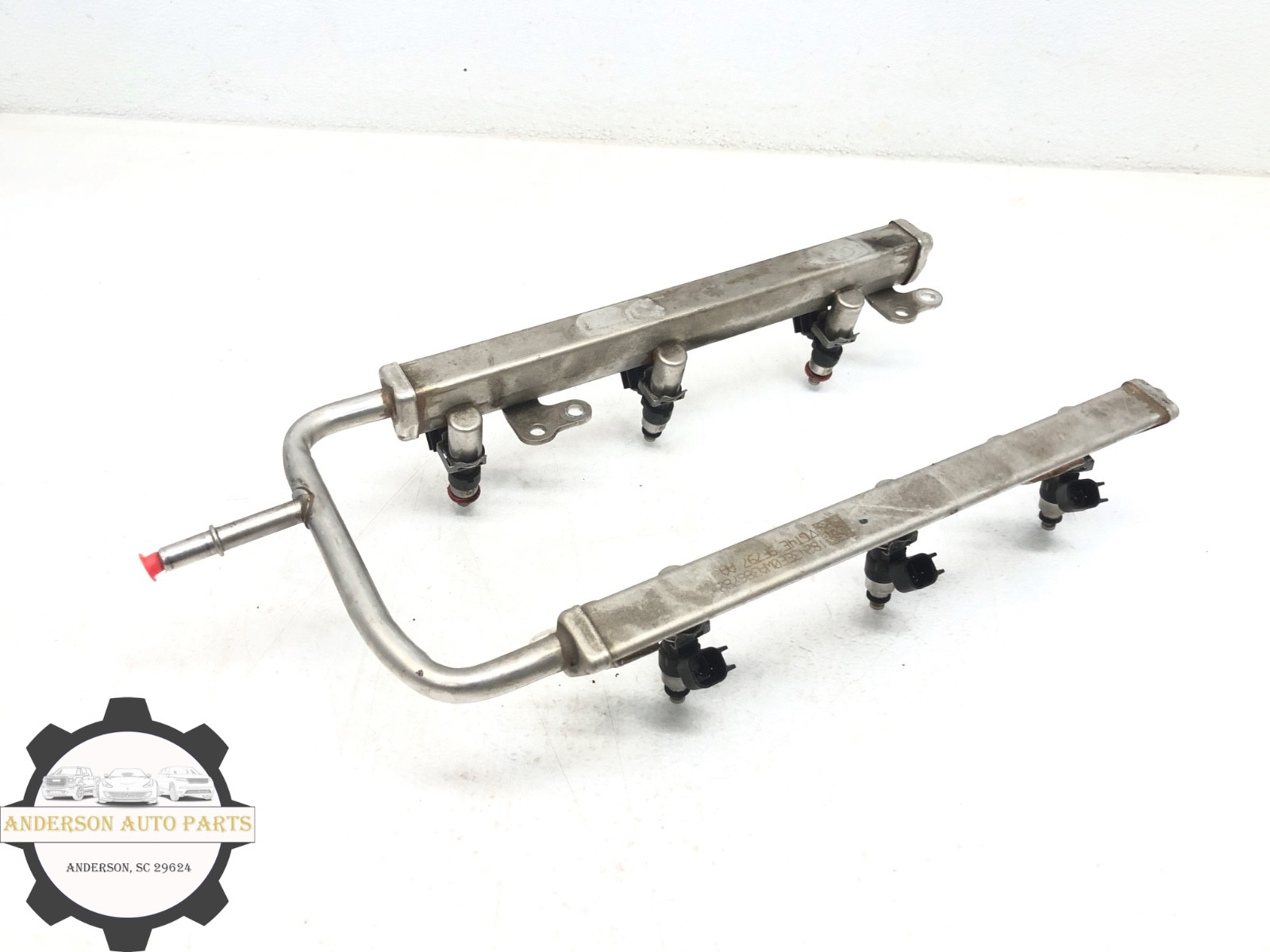 2017-2020 LINCOLN CONTINENTAL 3.7L FUEL INJECTOR RAIL LINE W/ INJECTORS SET OEM