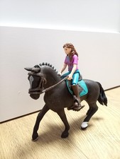 Schleich Set Pferd mit Reiterin, in Top Zustand