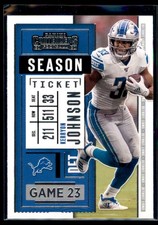 2020 Panini Contenders #68 Kerryon Johnson