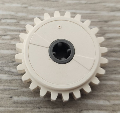 Lego 60c01 32051c01 32052c01 76244 White Technic Gear 24 Tooth Clutch Part Piece