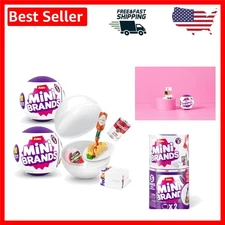 Mini Brands Series 5 2 Pack - Collectible Miniatures with Ultra Rare Surprises