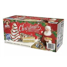 Little Debbie Christmas Tree Cakes 20 Pack – Holiday Snack Cakes 1.7oz Each