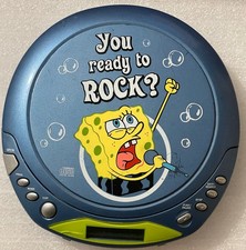2003 SpongeBob SquarePants Personal CD Player SB111 Nickelodeon Vintage