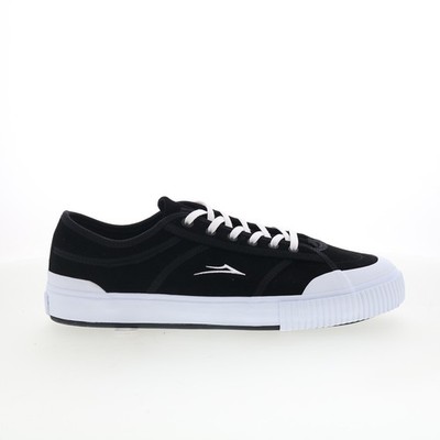 Lakai Conrad Elite Mens Black Suede Lace Up Skate Inspired Sneakers Shoes