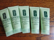 CLINIQUE LIQUID FACIAL SOAP MILD DRY COMBINATION SKIN 1.7 OZ. LOT OF 5