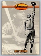 💎1993 Ted Williams Baseball #21 Billy Herman - Chicago Cubs💎