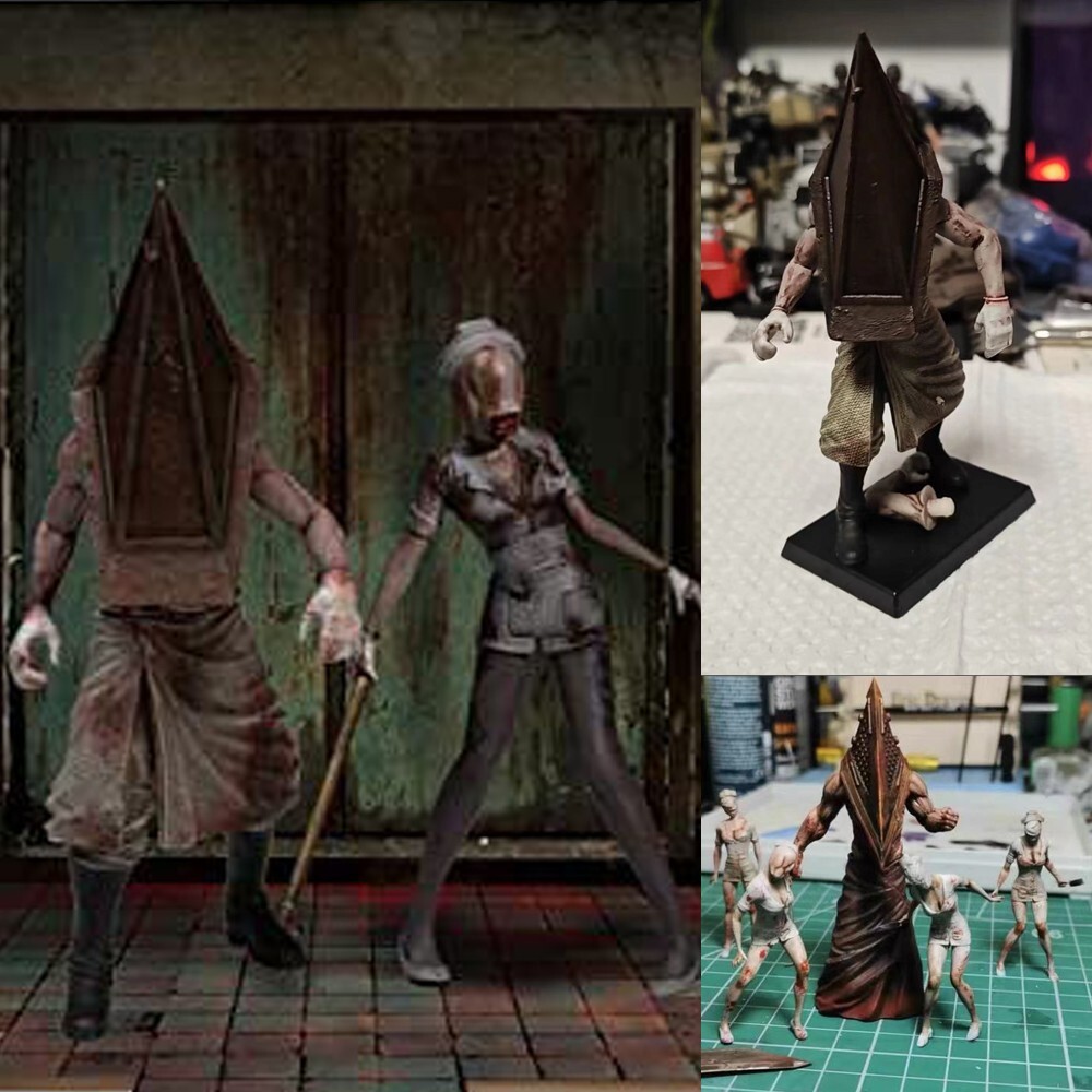 Mezco Silent Hill 2 Red Pyramid Thing Nurse Action Figure Deluxe