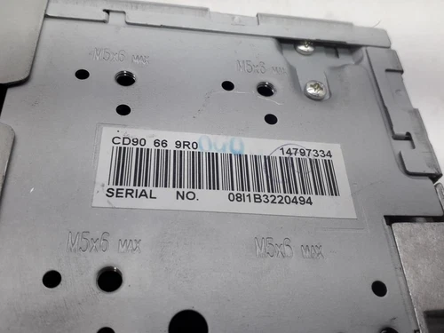 CD8666AR0 Sistema Audio/Radio Cd para MAZDA 5 BERLINA (CR) 2009 7244180 - Imagen 2 de 10