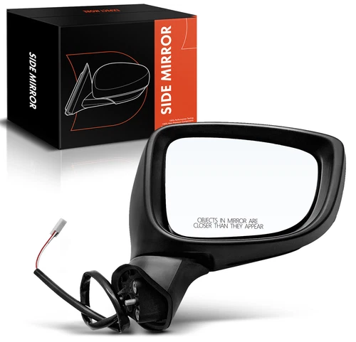 Passenger Side Power Mirror w/ Manual Fold for Mazda 3 2014 2015 2016 2.0L 2.5L